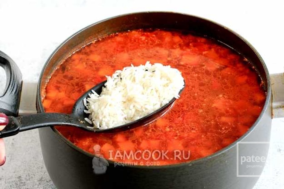 Мастава с фрикадельками (узбекский суп) 🍲 - Шаг 10