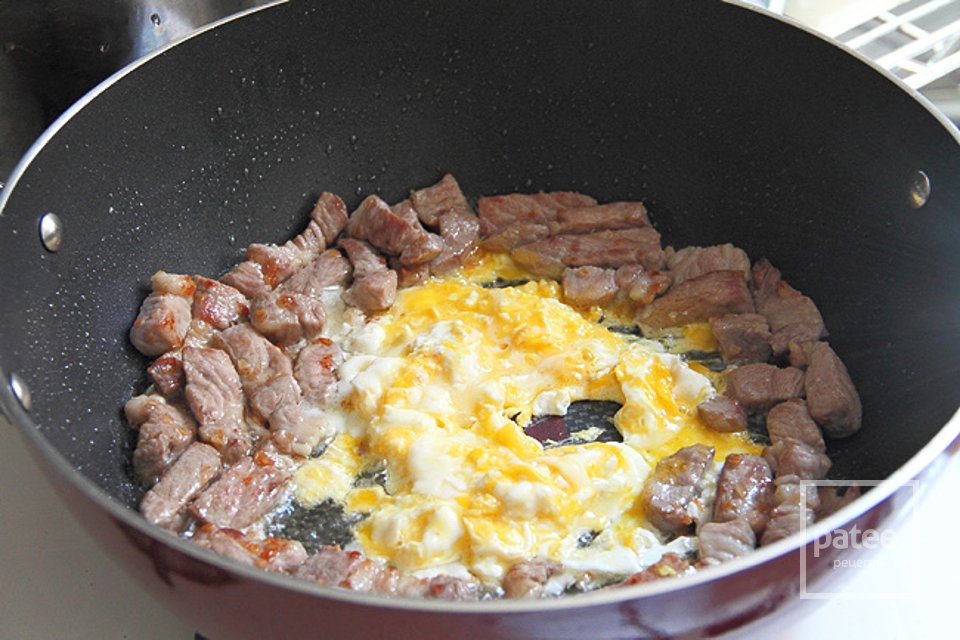 Тайская рисовая лапша со сладким соевым соусом 🍝 - Шаг 5