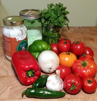 Овощной салат из помидор на зиму Пальчики оближешь 🍅 - Шаг 1