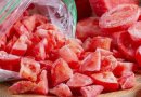 Заморозка помидоров для пиццы