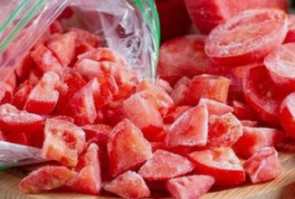 Заморозка помидоров для пиццы