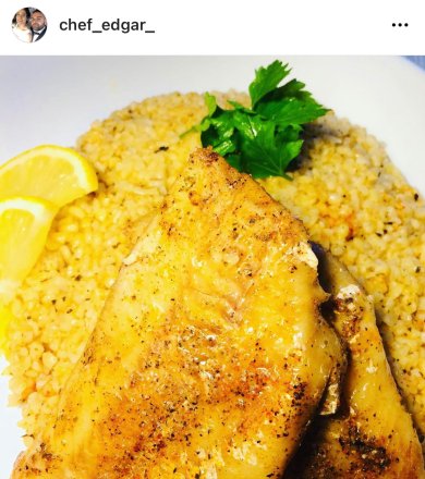 Baked Alaska pollock with Bulgur 🐟 - Шаг 1