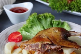 Утка в соусе терияки в духовке 👍🏼