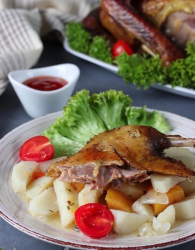 Утка в соусе терияки в духовке 👍🏼 - Шаг 8