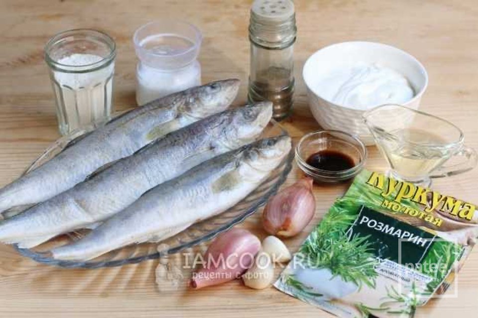 Навага в сметане 🐠 - Шаг 1