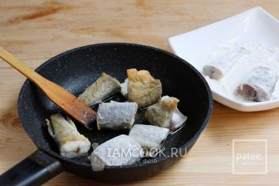 Навага в сметане 🐠 - Шаг 3