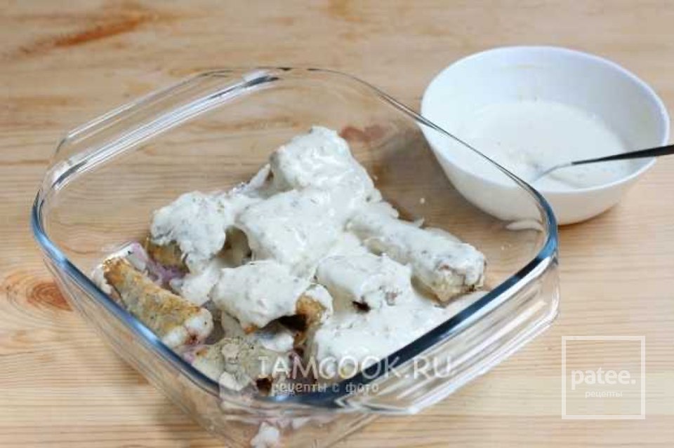 Навага в сметане 🐠 - Шаг 6