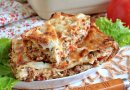 Лазанья из лаваша с фаршем и сметанным соусом 👍🏼