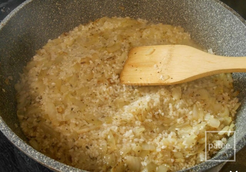 Ризотто с кальмарами - Шаг 1