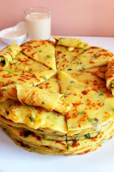 Картофельные лепешки с зеленью 🫓 - Шаг 1