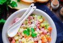Салат «Столичный» со свежими огурцами 🥗