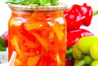 Сладкое лечо 🫙