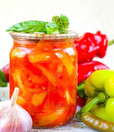 Сладкое лечо 🫙 - Шаг 10