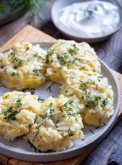 Диетические драники из картофеля на пару в мультиварке 👍🏼 - Шаг 6