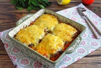 Горбуша с рисом в духовке 🐠