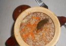 Гречка по-купечески в горшочках
