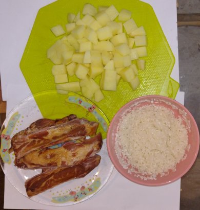 Суп харчо с копчёностями. - Шаг 3