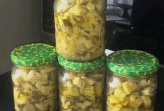 Кабачки как  « грузди» на зиму.