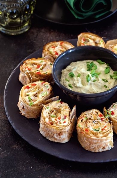 Роллы из лаваша с сыром и курицей 👍🏼 - Шаг 1