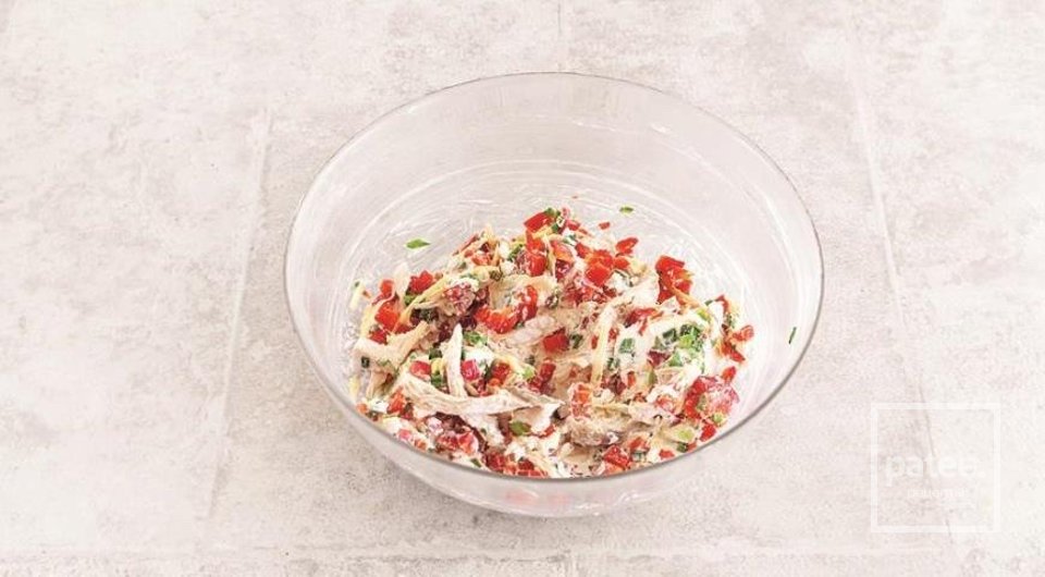 Роллы из лаваша с сыром и курицей 👍🏼 - Шаг 5