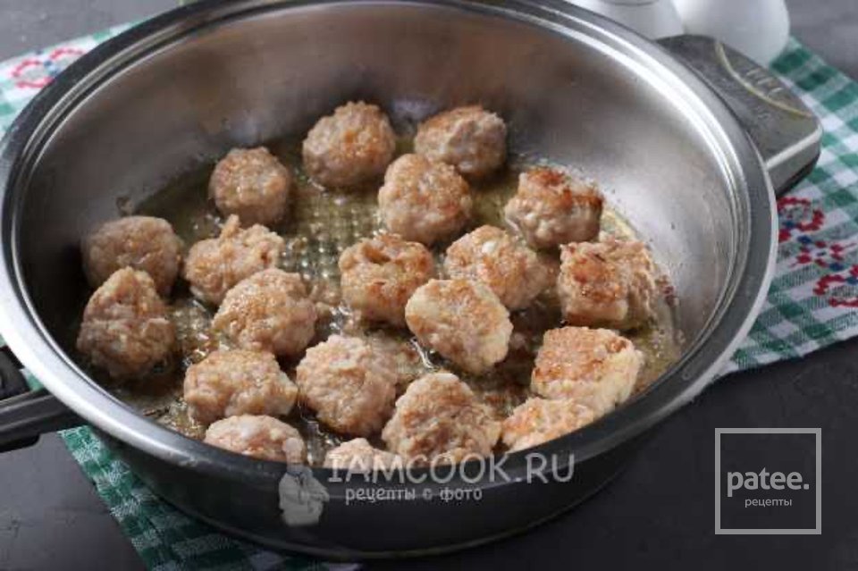 Сырный суп с куриными фрикадельками 🍲 - Шаг 4