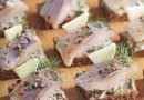 Канапе по-русски с селедкой 🐠