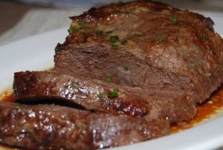 Говядина в рукаве по-восточному с имбирем 🥩