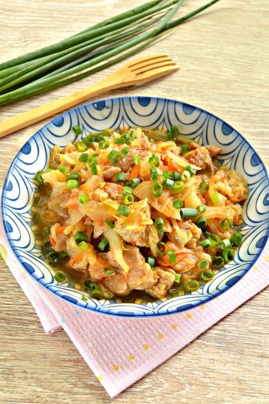 Свинина с капустой в мультиварке 🥩 - Шаг 1