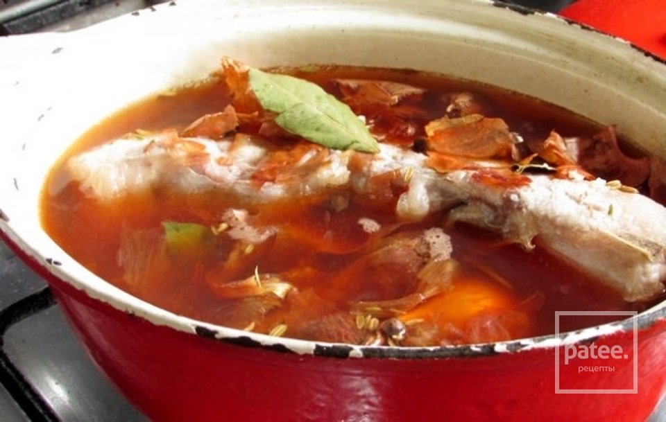 Свиная грудинка в луковой шелухе 🥩 - Шаг 6