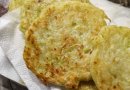 Постные кабачковые оладушки
