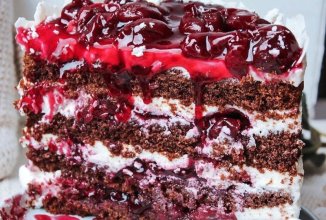 Торт «Вишня Маскарпоне» 🍰