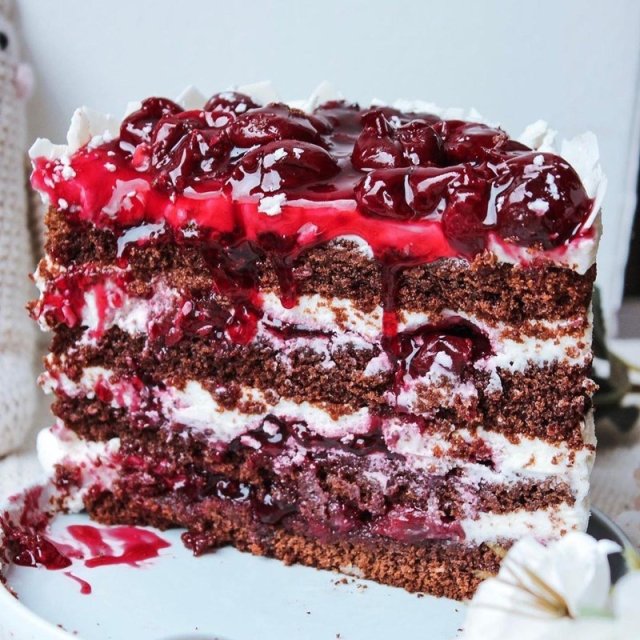 Торт «Вишня Маскарпоне» 🍰