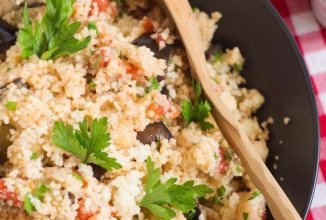 Кус-кус с баклажаном 🥣