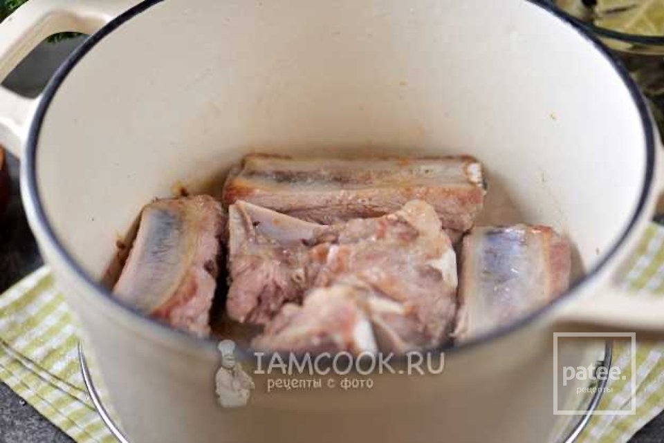 Шулюм из свиных ребрышек 🍲 - Шаг 2