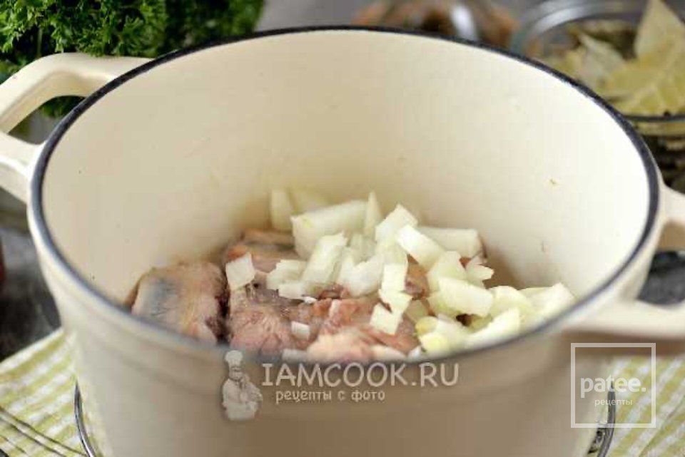 Шулюм из свиных ребрышек 🍲 - Шаг 3