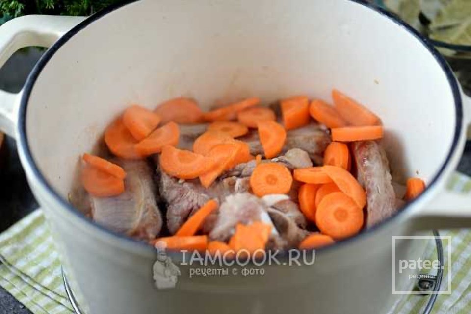 Шулюм из свиных ребрышек 🍲 - Шаг 4