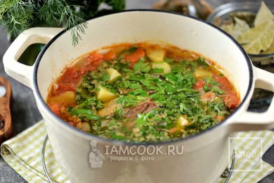 Шулюм из свиных ребрышек 🍲 - Шаг 8