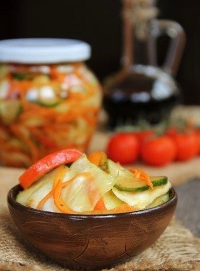 Салат по-корейски из капусты и моркови 🥗 - Шаг 11