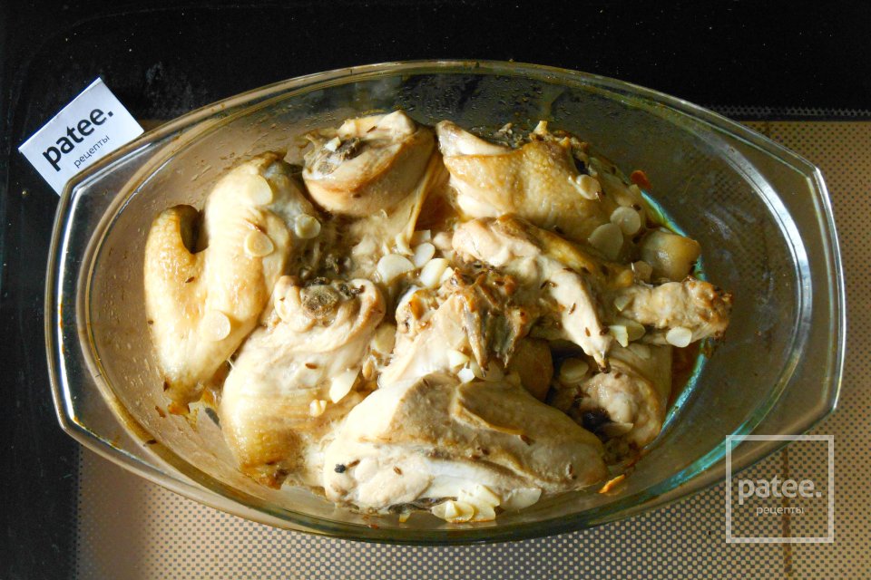 Курица в соевом соусе с зирой и чесноком - Шаг 13