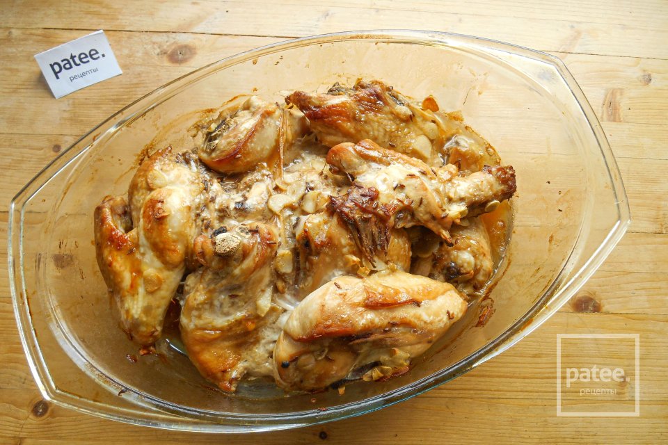 Курица в соевом соусе с зирой и чесноком - Шаг 14