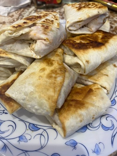 Конвертики с мытной начинкой