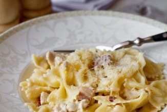 Фарфалле с курицей в сливочном соусе 👍🏼