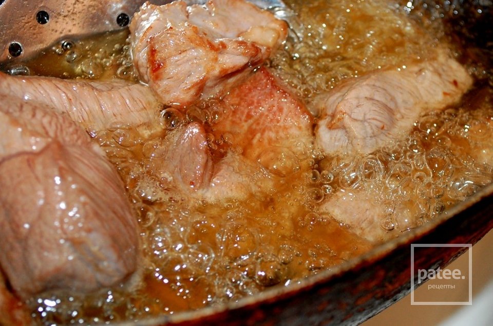 Телятина с перцем и луком 🥩 - Шаг 3