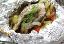 Кижуч с картошкой в духовке в фольге 🐟