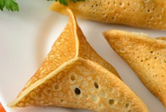 Блинчики с грибами и сыром 🥞