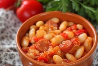 Гуляш из фасоли по-сербски 👍🏼