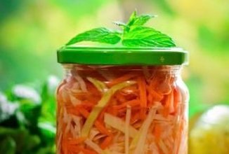 Капуста с морковью по-корейски на зиму 🫙