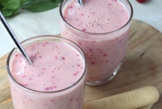 Смузи с вишней и бананом 🍹