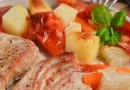 Филе тунца в духовке с овощами 🐠