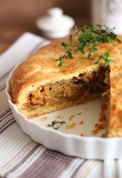 Пирог с капустой 🥧 - Шаг 2